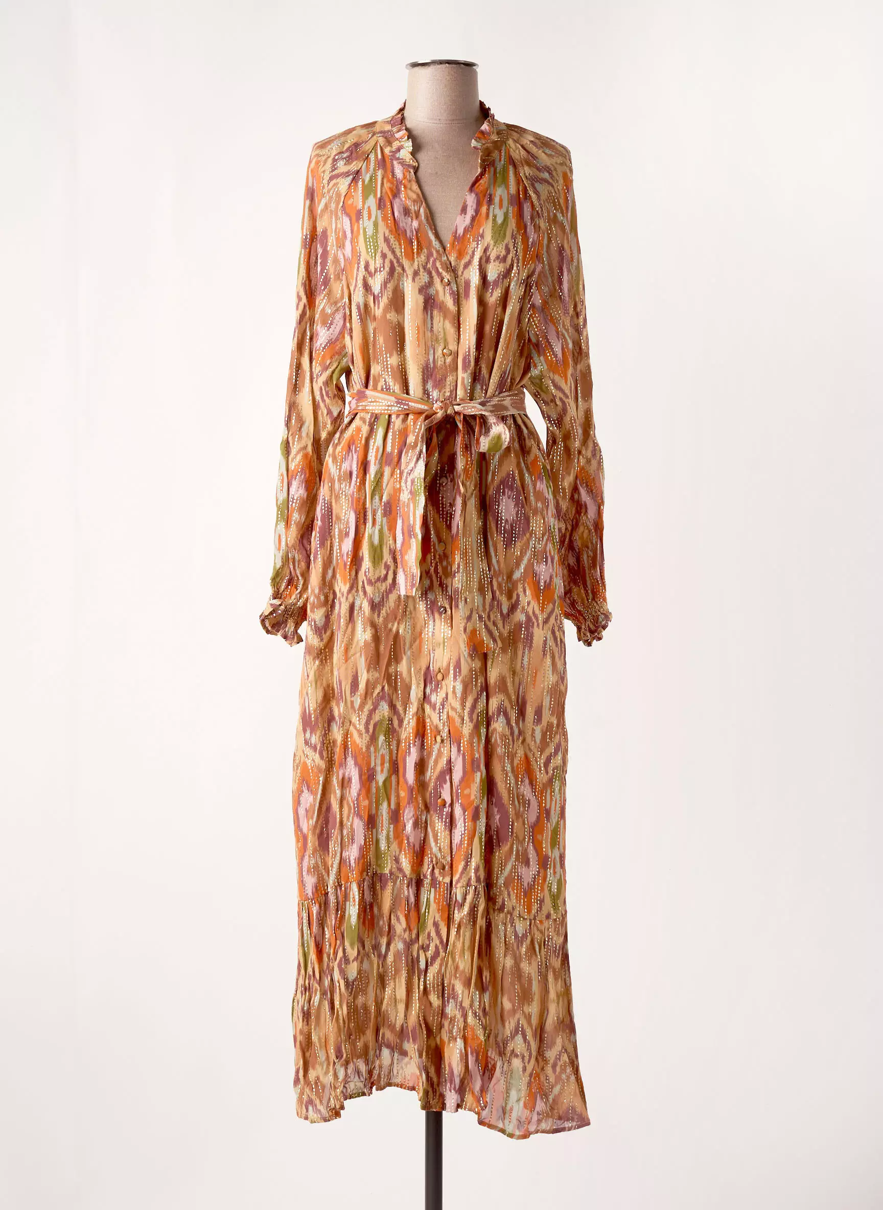 Robe fluide imprimée