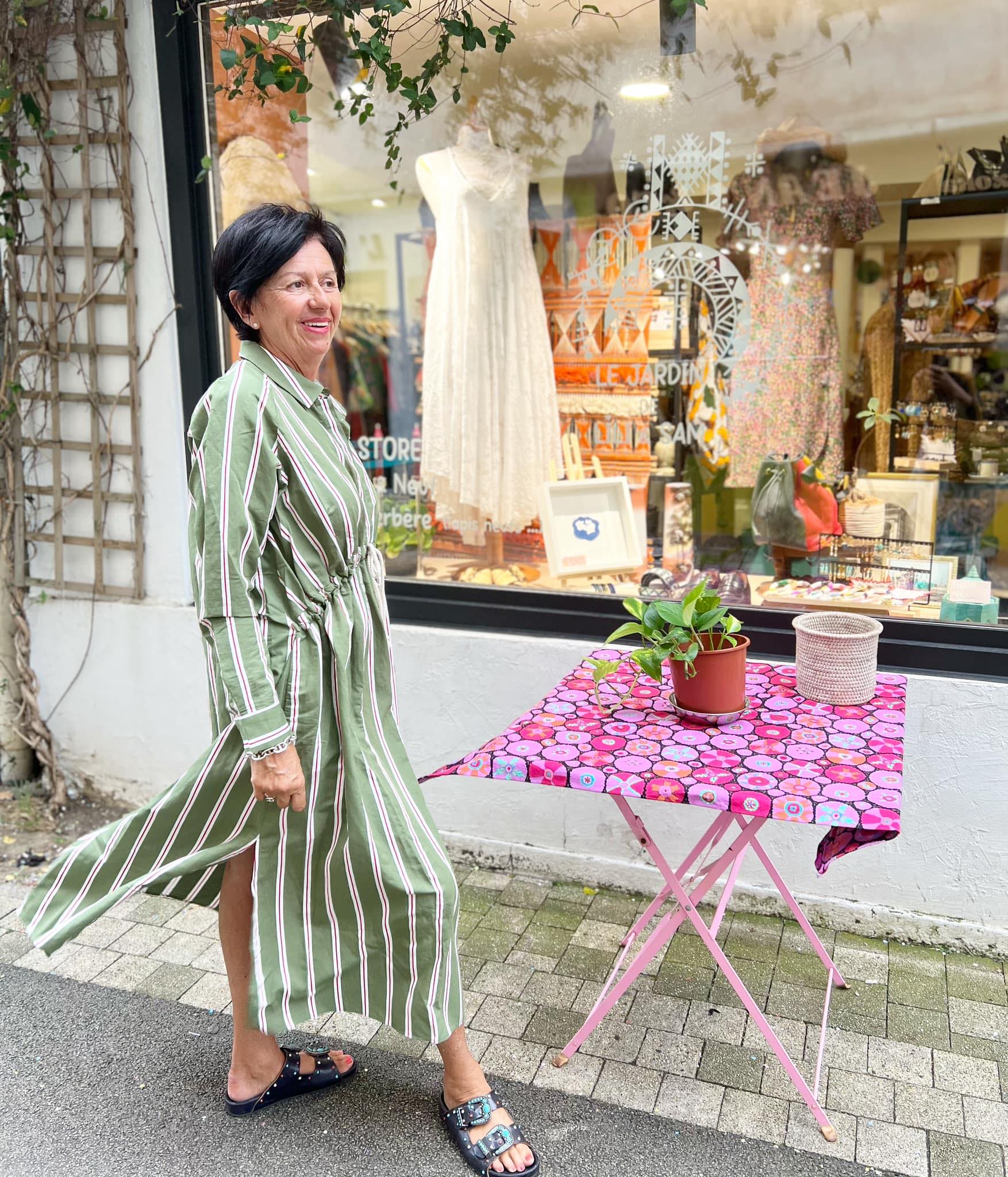 Silhouette mode en boutique